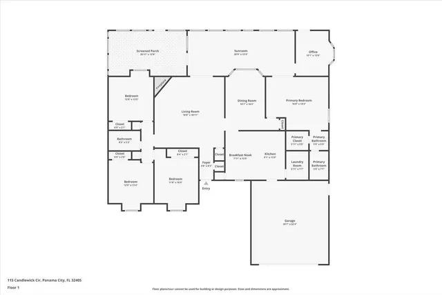 $365,000 | 115 Candlewick Circle, Panama City, FL 32405