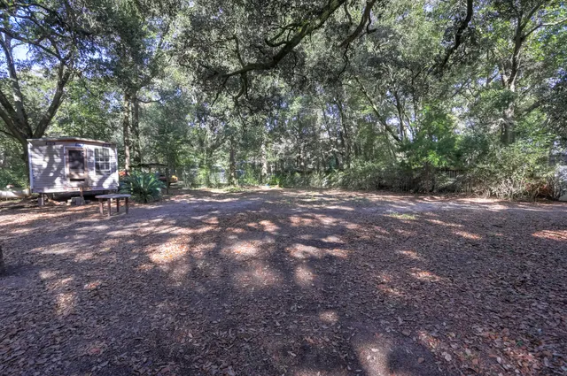 a view of outdoor space with trees
