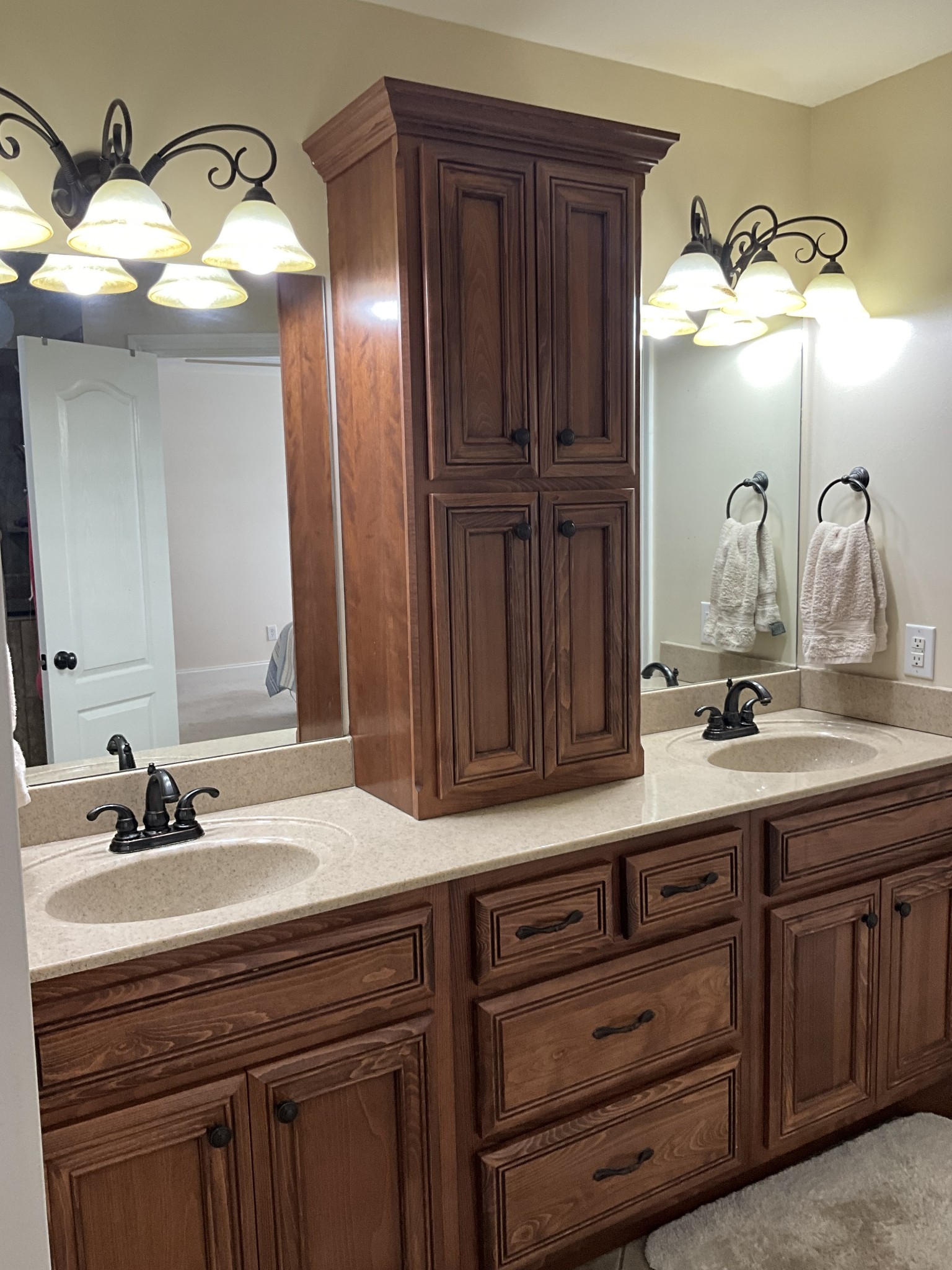 2511 Chambliss Road Pleasant View, TN 37146 - Photo 9 of 24 a bathroom with a sink double vanity and a mirror