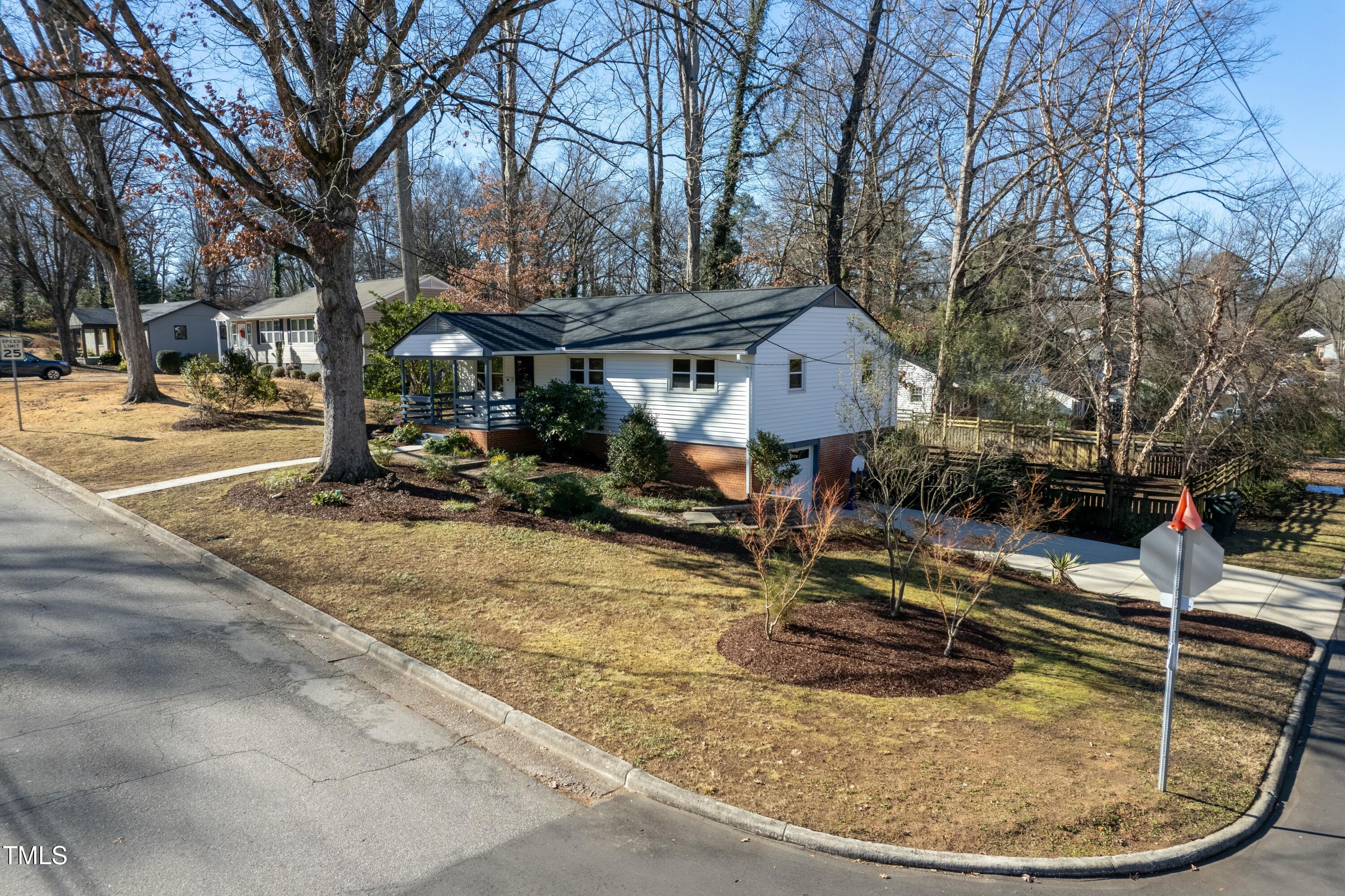 2011 Watkins Street Raleigh, NC 27604 - Photo 26 of 36 a view of outdoor space yard deck house and slide