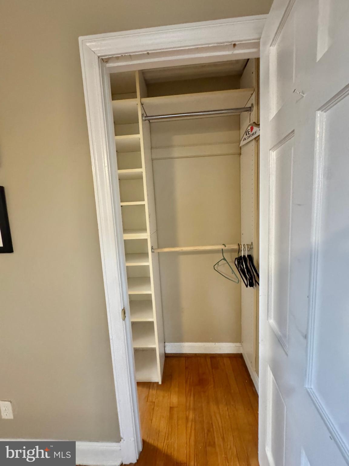 8815 Reading Road Silver Spring, MD 20901 - Photo 33 of 56 a view of walk in closet with empty racks