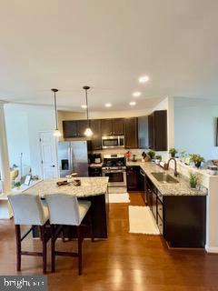 4803 Wensel Road Fredericksburg, VA 22408 - Photo 3 of 7 Modern kitchen with elegant finishes.
