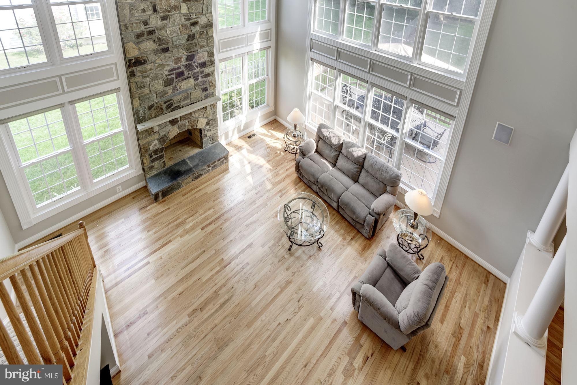 6205 Cardinal Brook Court Springfield, VA 22152 - Photo 16 of 30 View from dual staircase