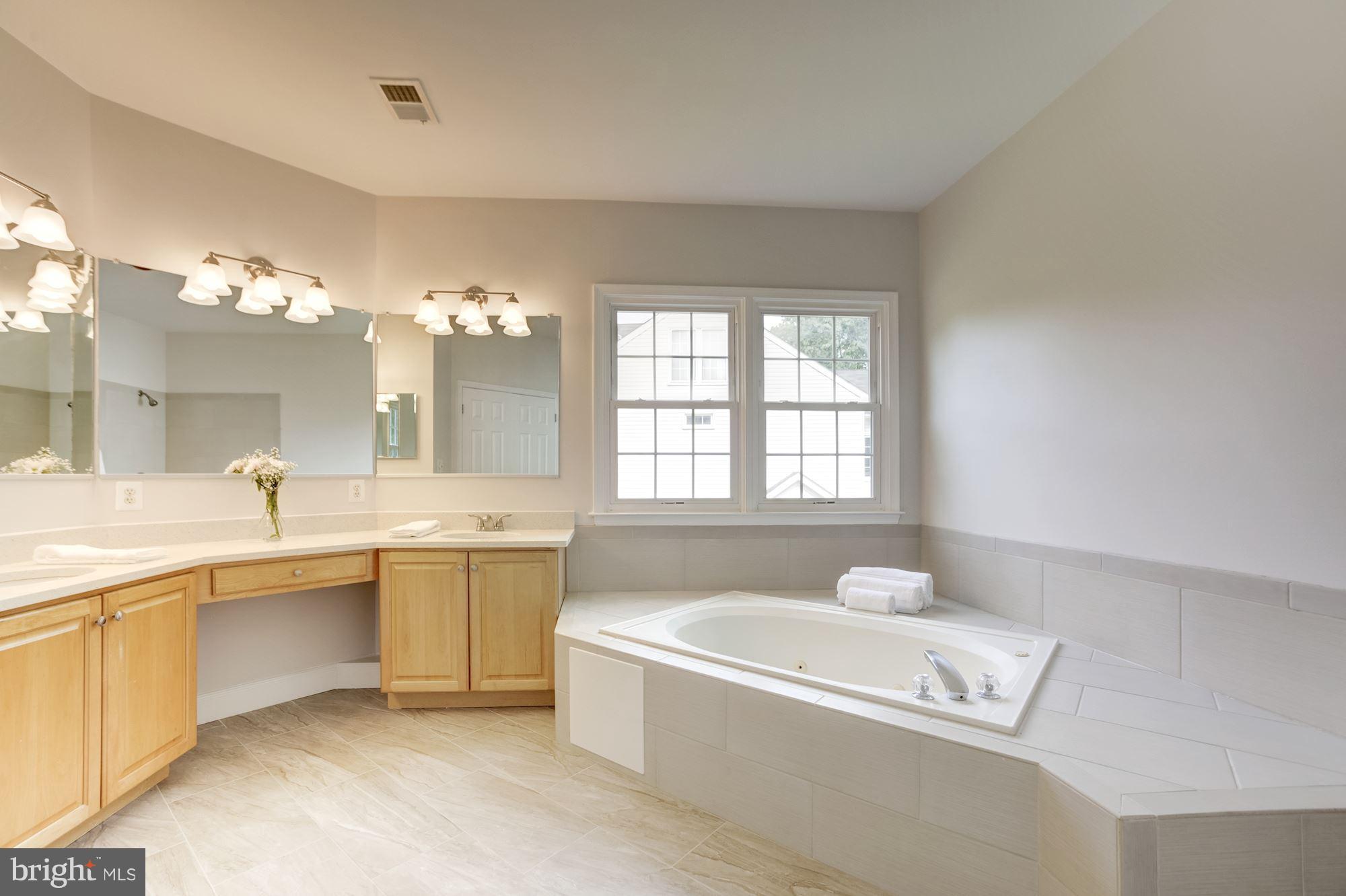 6205 Cardinal Brook Court Springfield, VA 22152 - Photo 20 of 30 Master features tub, shower and dual vanity