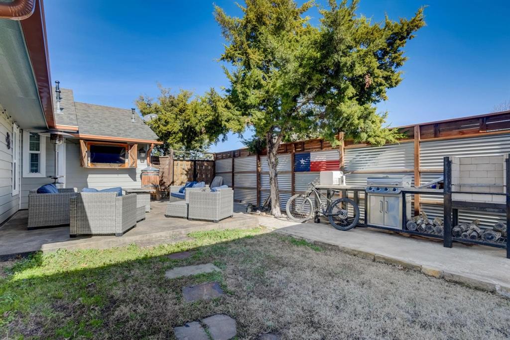 405 Hubbard Josephine, TX 75173 - Photo 13 of 17 a view of a house with backyard porch and sitting area