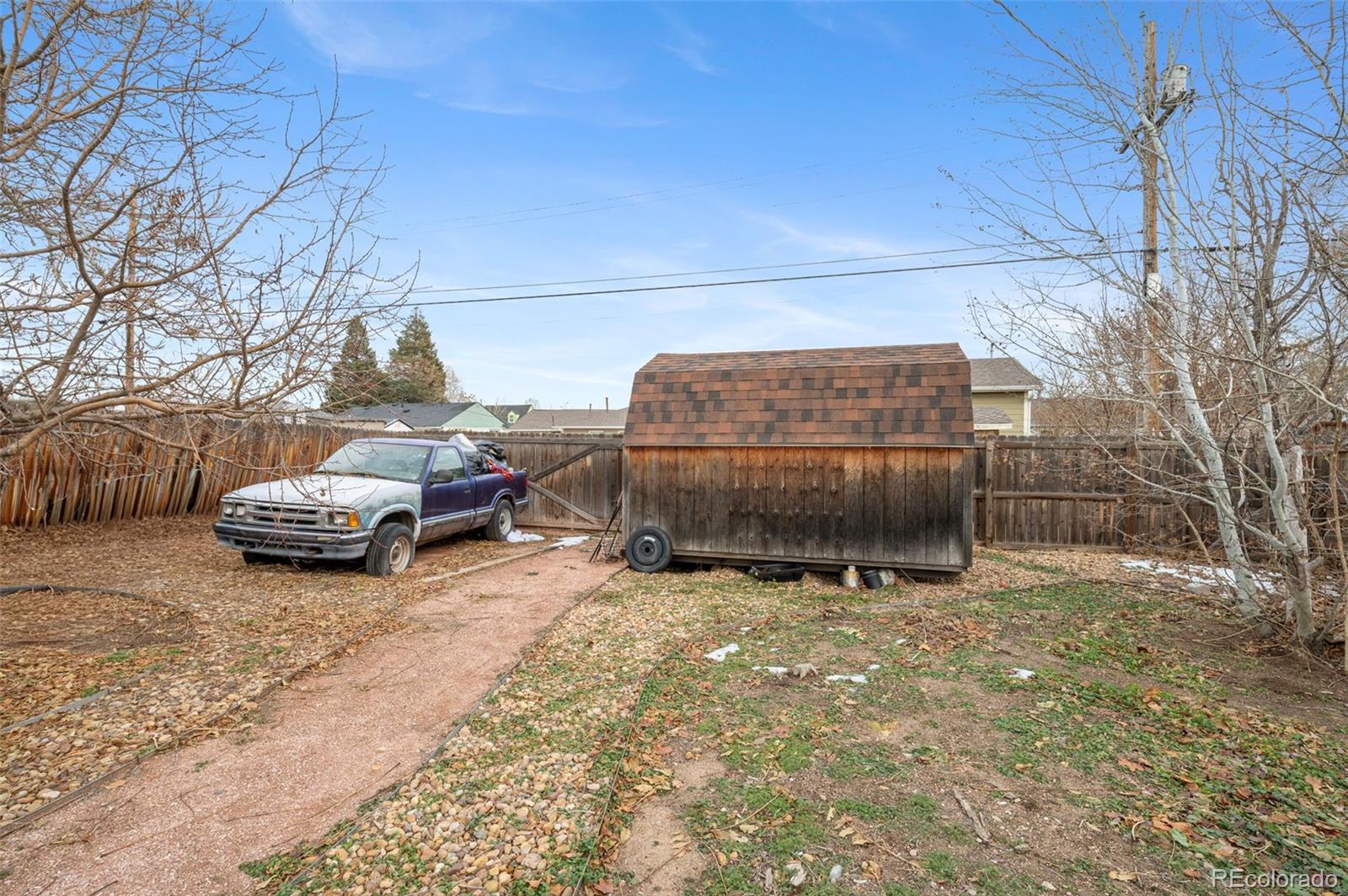 4956 Umatilla Street Denver, CO 80221 - Photo 22 of 33 a view of a backyard
