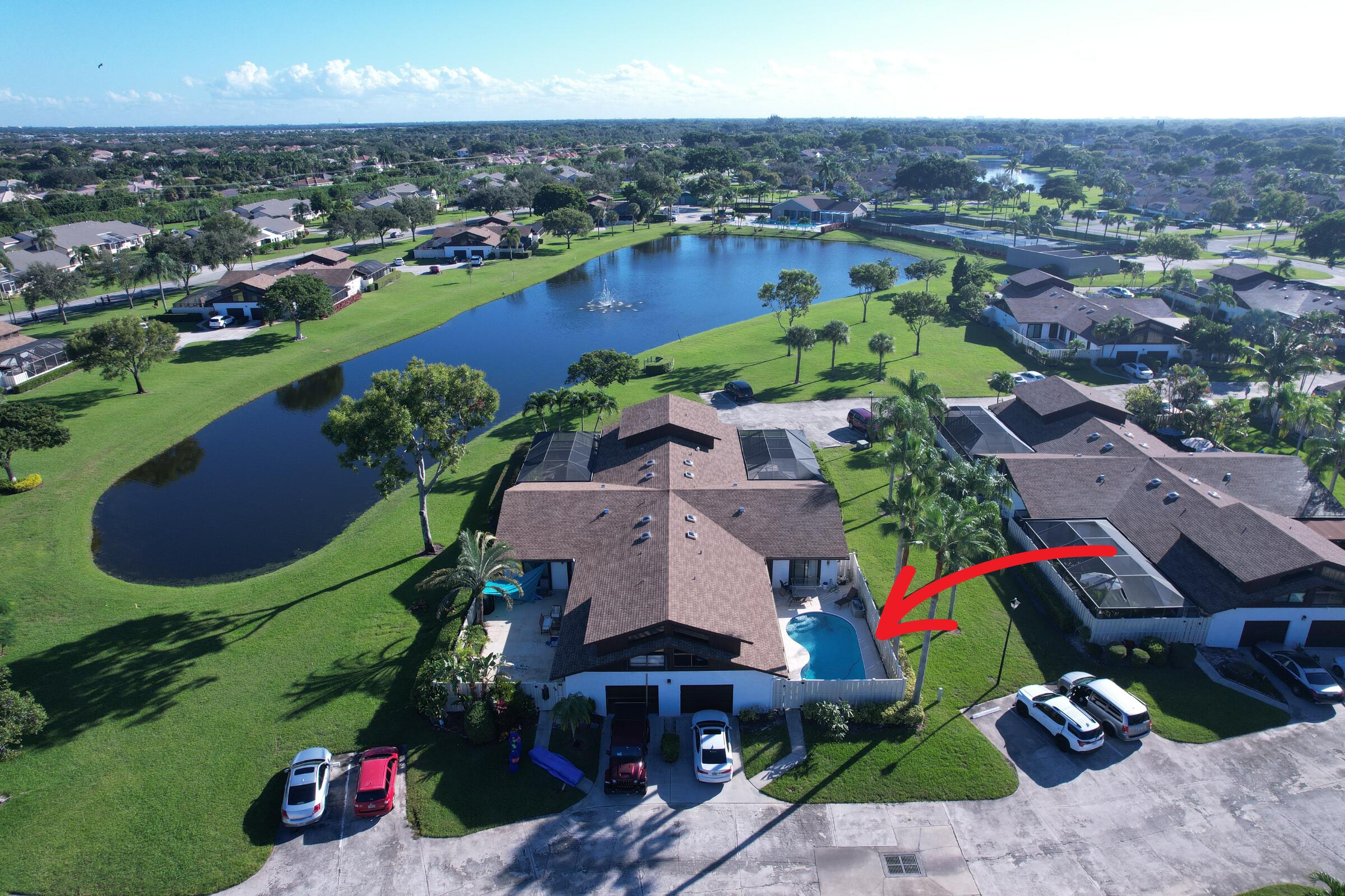 9641 Boca Gardens Parkway, Unit D Boca Raton, FL 33496 - Photo 4 of 27 Aerial