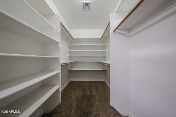 a view of walk in closet