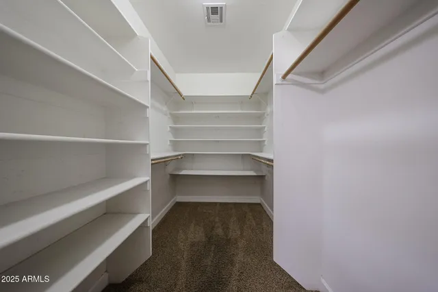 a view of walk in closet