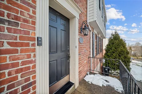 a view of an entryway with staircase