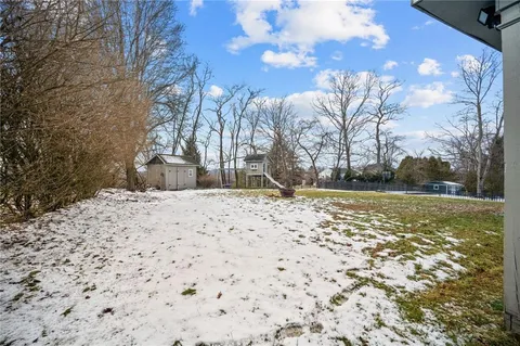 a view of a house with a patio