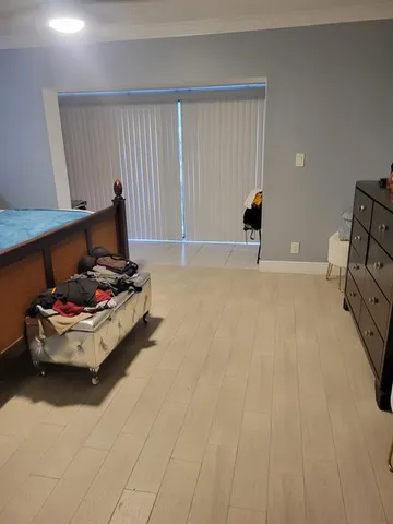 a room with an outdoor space