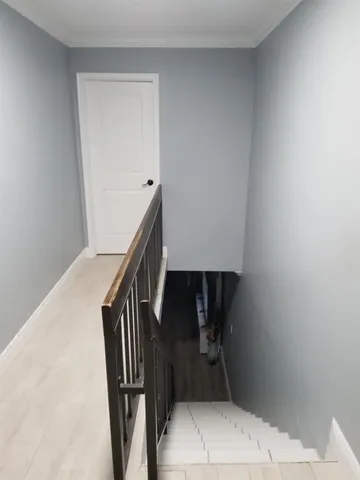 a view of bedroom with a bed