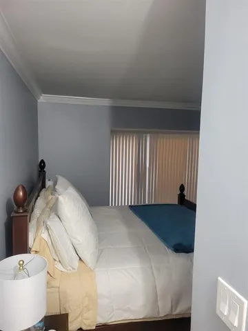 a room with pool table