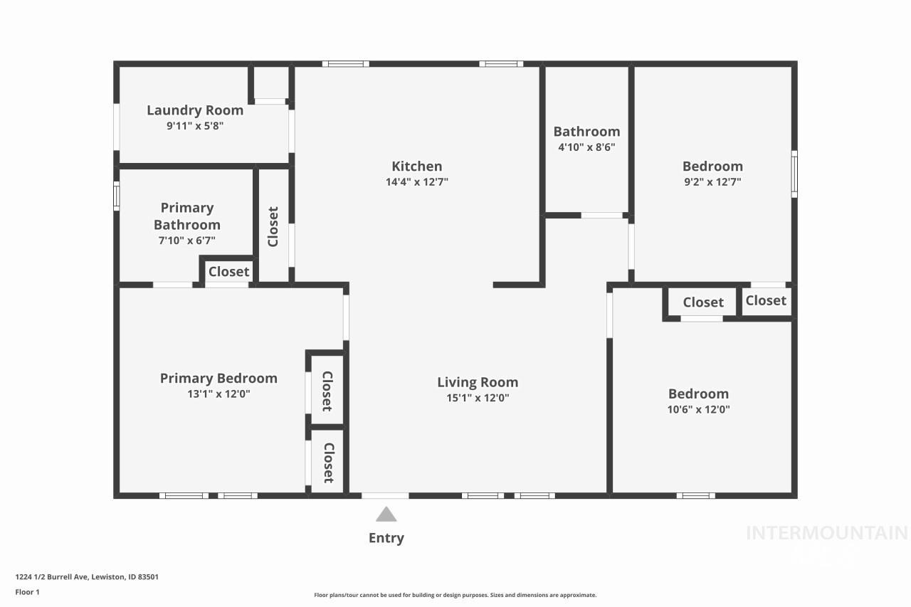 1224 1/2 Burrell Avenue Lewiston, ID 83501 - Photo 28 of 28 View of property floor plan