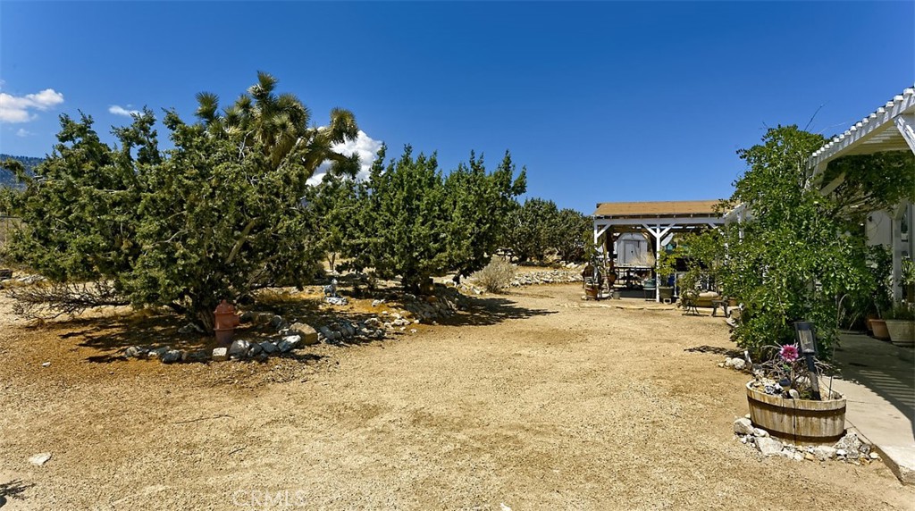 1895 Barkley Ranch Road Pinon Hills, CA 92372 - Photo 26 of 31 a view of a backyard of the house