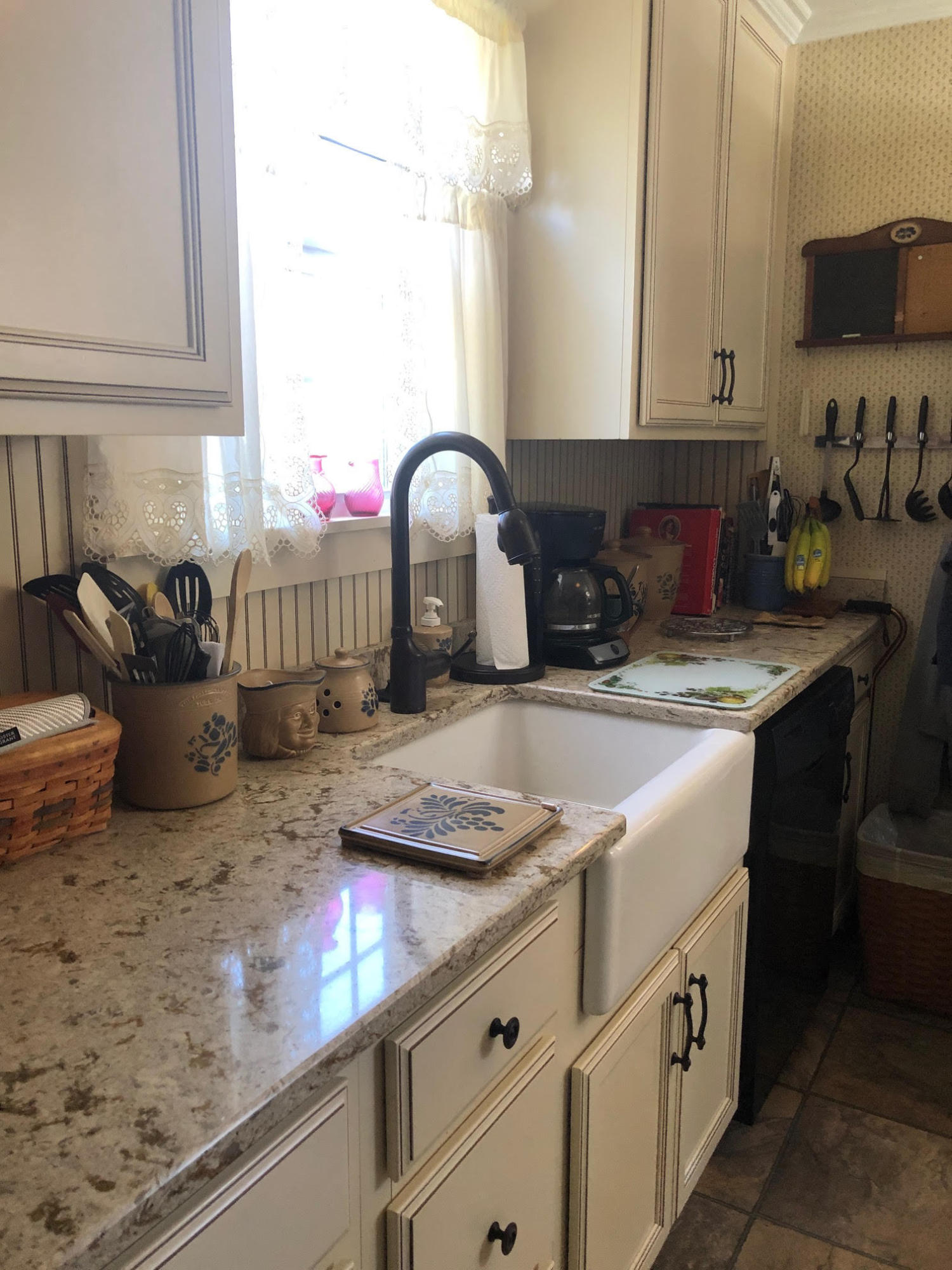 147 1st Rangeway Waterville, ME 04901 - Photo 9 of 26 Granite counters and a farmer's sink!