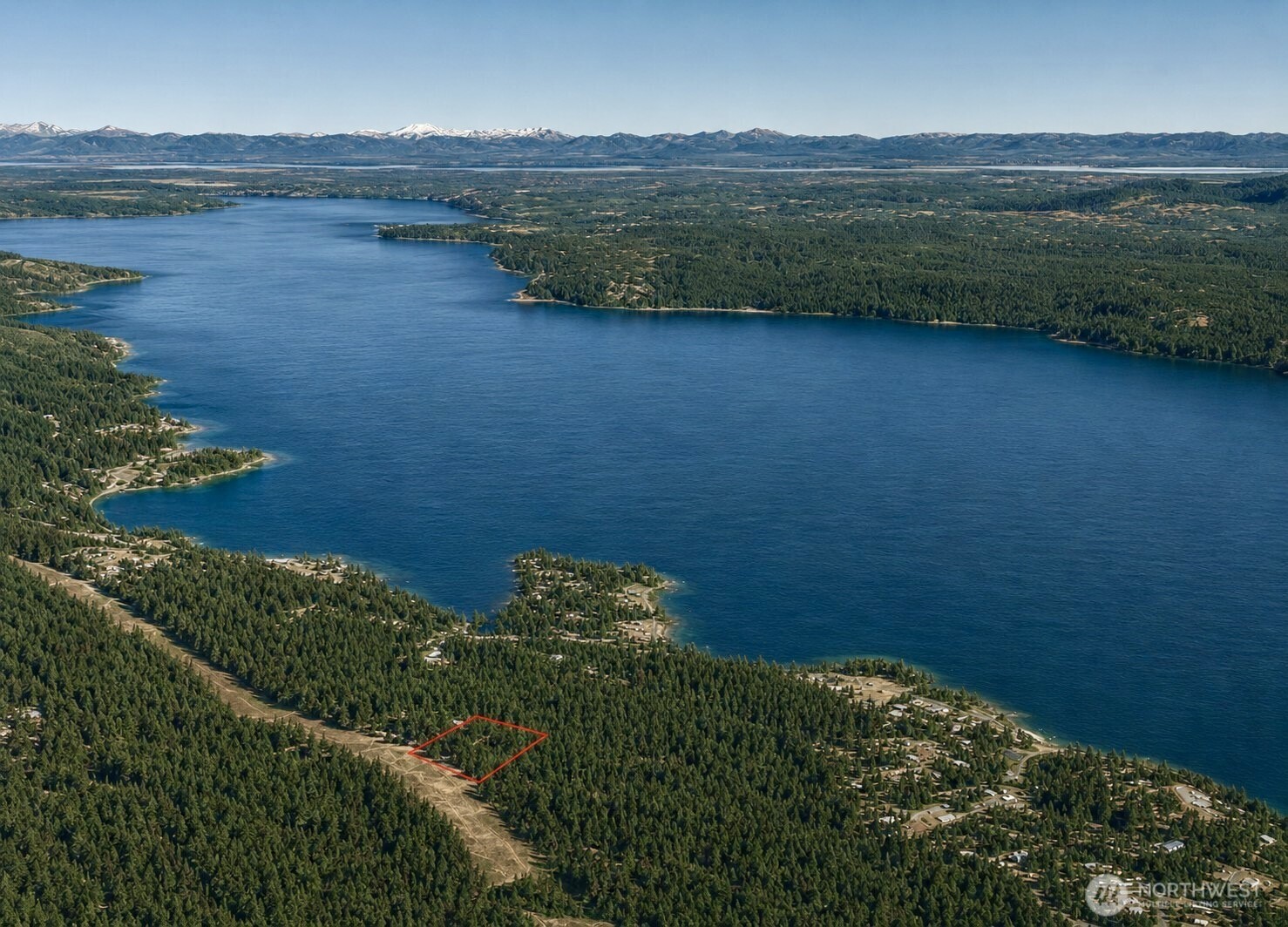 7611 North Triton Heights Road Lilliwaup, WA 98555 - Photo 7 of 35 a view of lake and mountain view