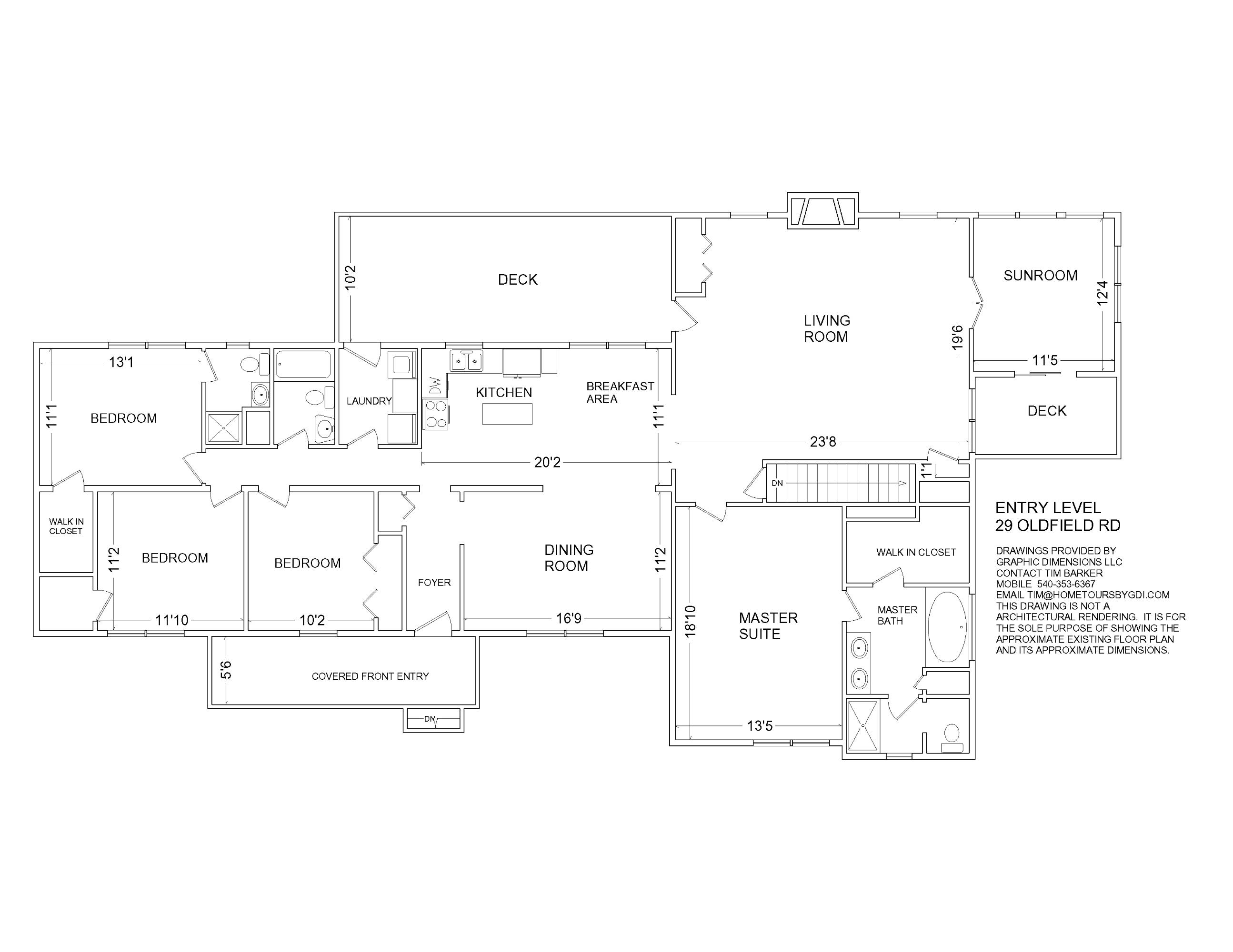 29 Oldfield Road Moneta, VA 24121 - Photo 74 of 75 29 OLDFIELD RD FLOOR PLANS_1