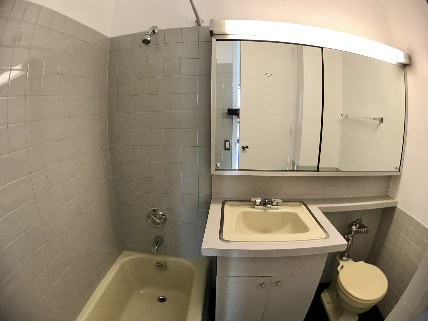 900 North Lake Shore Drive, Unit 1211 Chicago, IL 60611 - Photo 21 of 37 a bathroom with a sink a toilet and shower