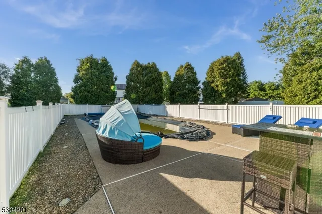 a view of a bathroom with mirror