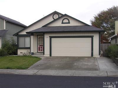 1316 Middlebrook Way Rohnert Park, CA 94928 - Photo 1 of 1 a front view of a house with a yard and garage