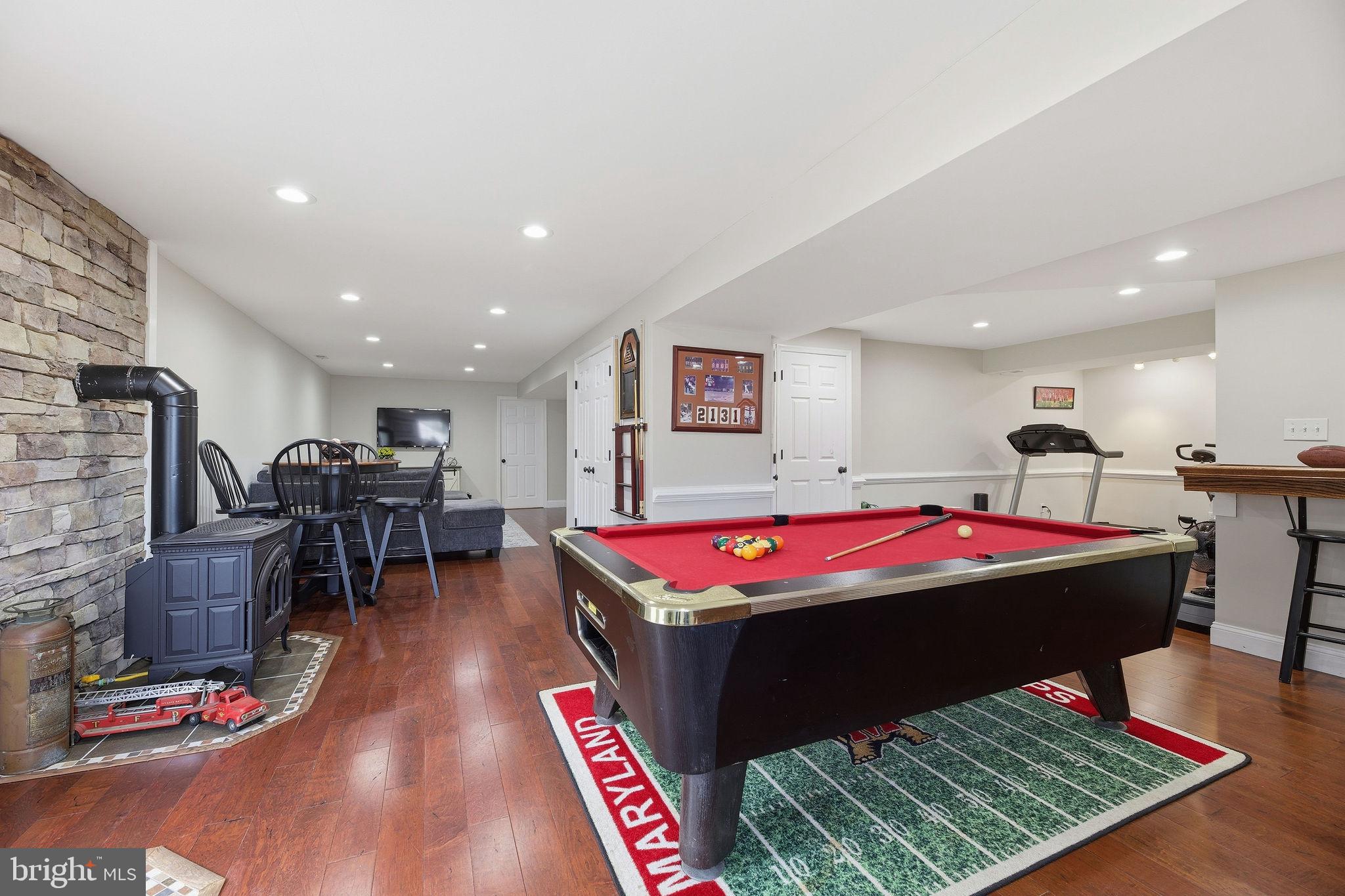 1719 Lottie Fowler Road Prince Frederick, MD 20678 - Photo 33 of 62 a room with furniture and pool table