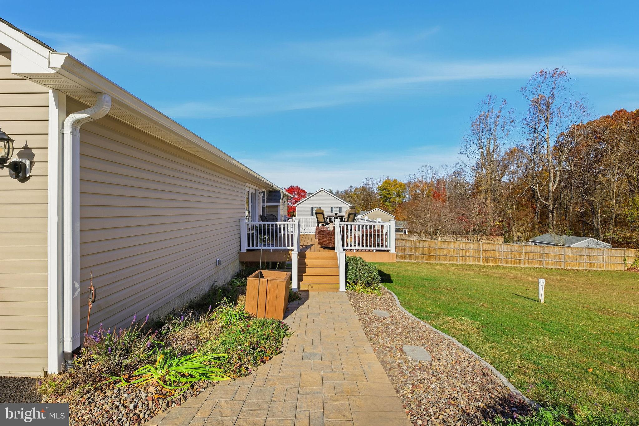 1719 Lottie Fowler Road Prince Frederick, MD 20678 - Photo 43 of 62 a view of a swimming pool with a patio