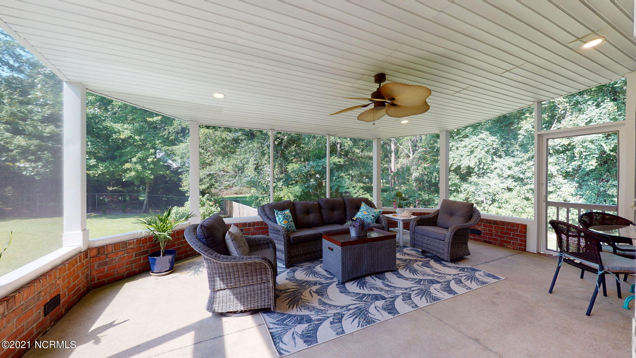 108 Walnut Road New Bern, NC 28562 - Photo 18 of 64 Screened porch off of the den
