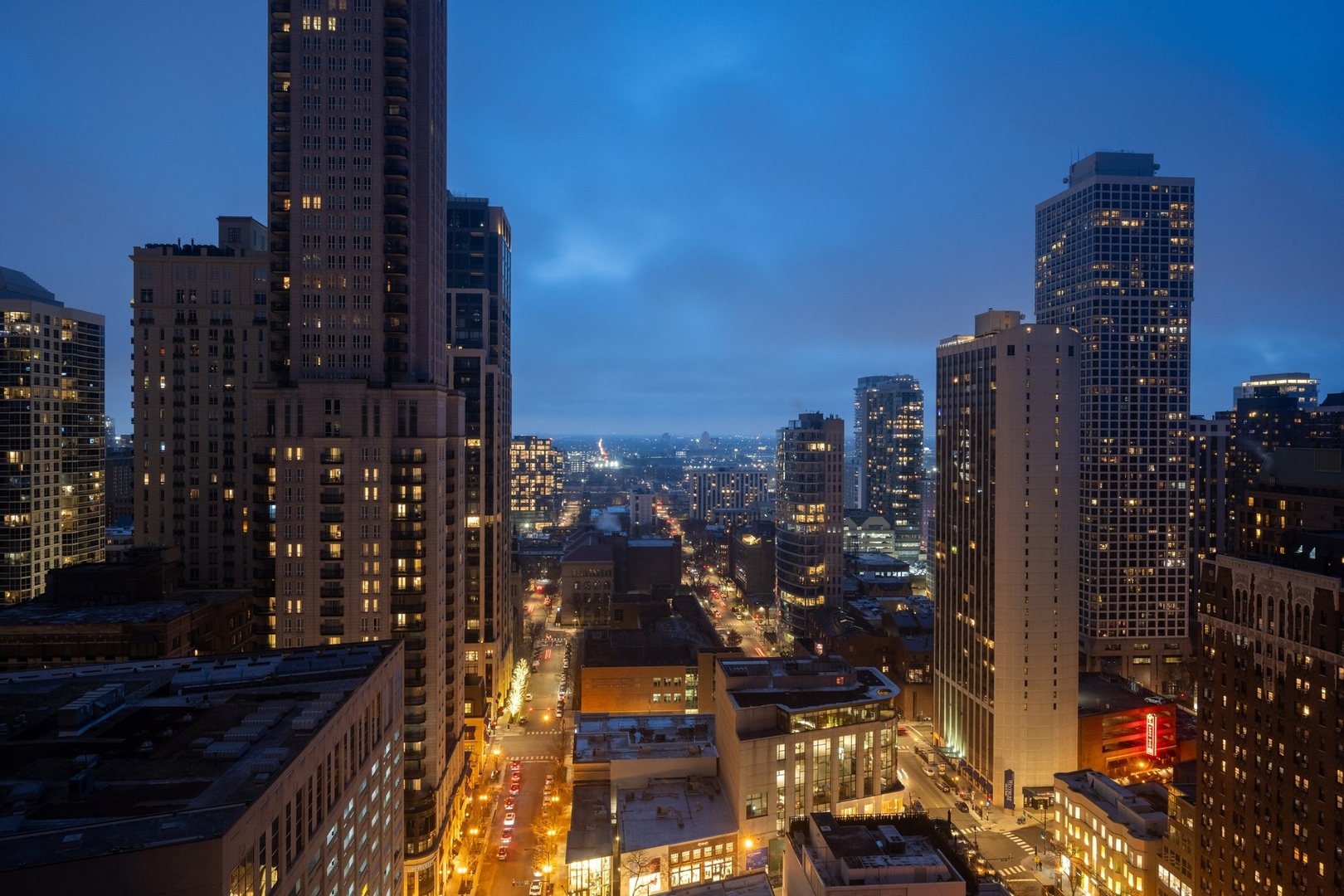 100 East Walton Street, Unit 32FG Chicago, IL 60611 - Photo 26 of 30 a city view