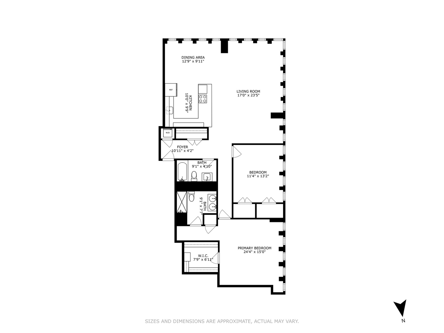100 East Walton Street, Unit 32FG Chicago, IL 60611 - Photo 27 of 30 a picture of a wall with white walls