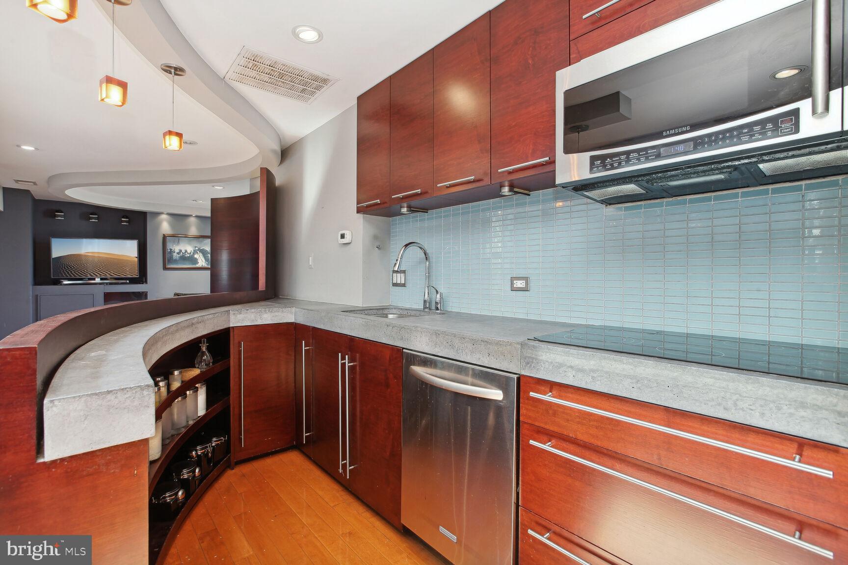 344 8th Street Northeast Washington, DC 20002 - Photo 13 of 37 Custom kitchen upstairs apartment