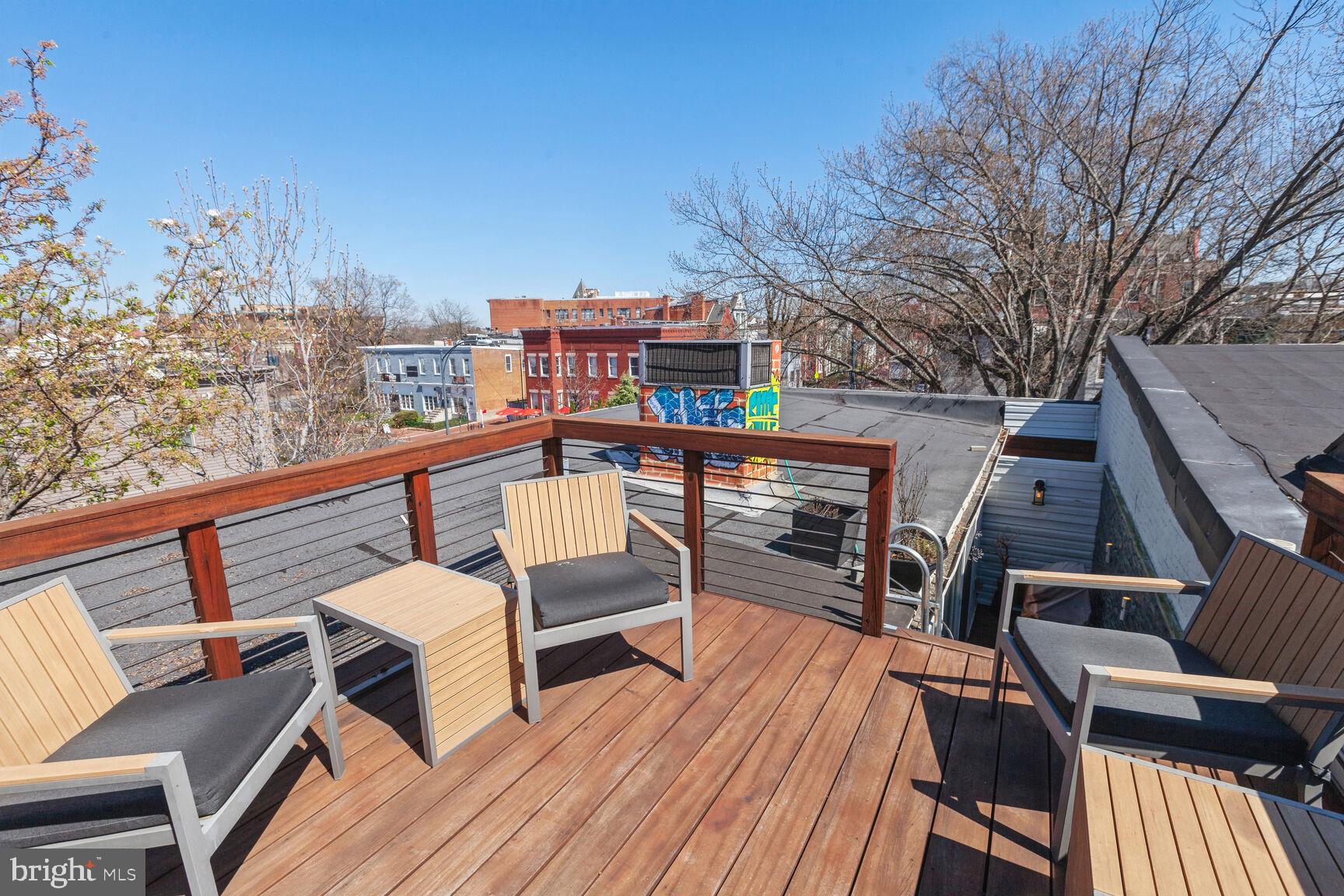 344 8th Street Northeast Washington, DC 20002 - Photo 30 of 37 sunny rooftop deck