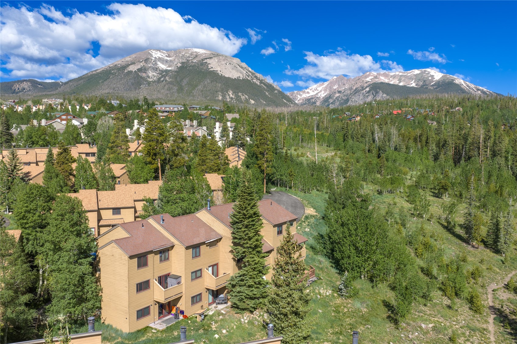 6726 Ryan Gulch Road, Unit 6726 Wildernest, CO 80498 - Photo 24 of 39 a view of a city