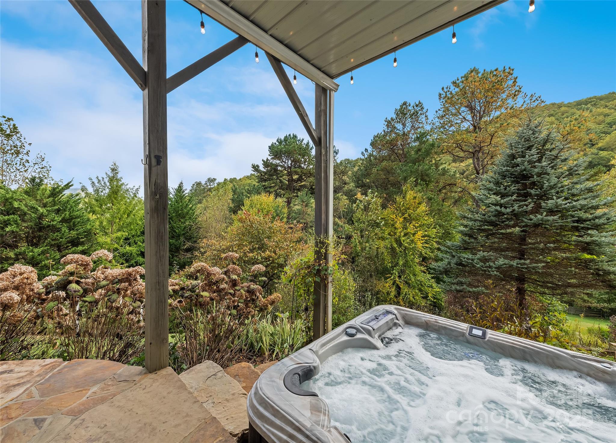 966 Coyote Hollow Road Waynesville, NC 28785 - Photo 26 of 29 a view of a porch