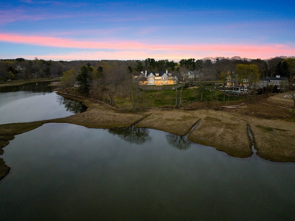 13 Proctor Street Manchester, MA 01944 - Photo 41 of 41 a view of a lake in middle of the town
