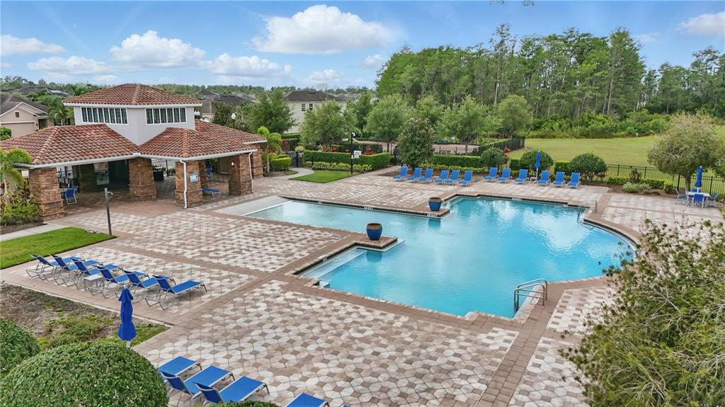 3940 Pine Gate Trail Orlando, FL 32824 - Photo 35 of 36 an aerial view of a house with outdoor space
