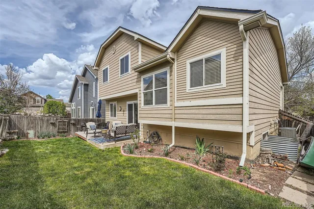 a view of a house with patio