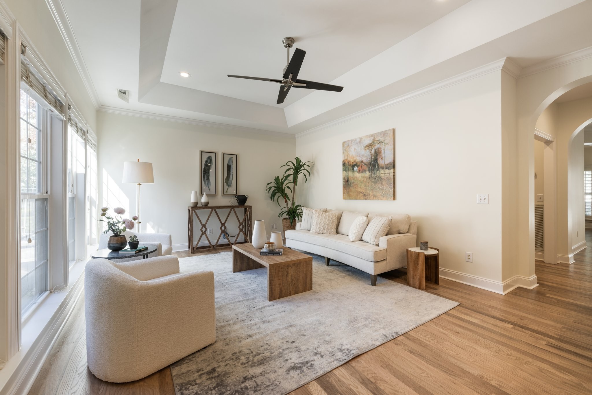 541 Marigold Drive Franklin, TN 37064 - Photo 13 of 69 a living room with furniture or couch and a wooden floor