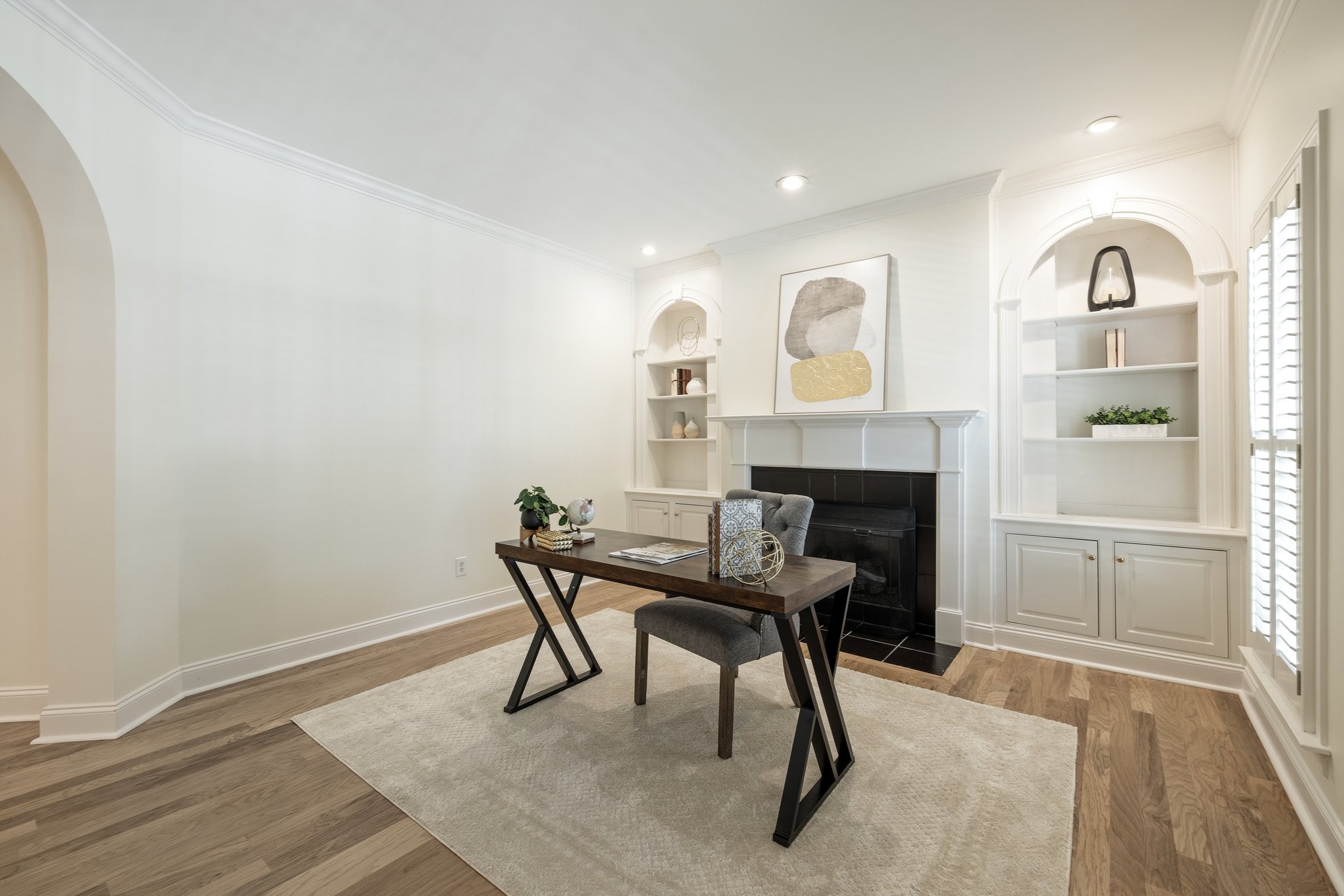541 Marigold Drive Franklin, TN 37064 - Photo 32 of 69 a view of a livingroom with furniture and a fireplace
