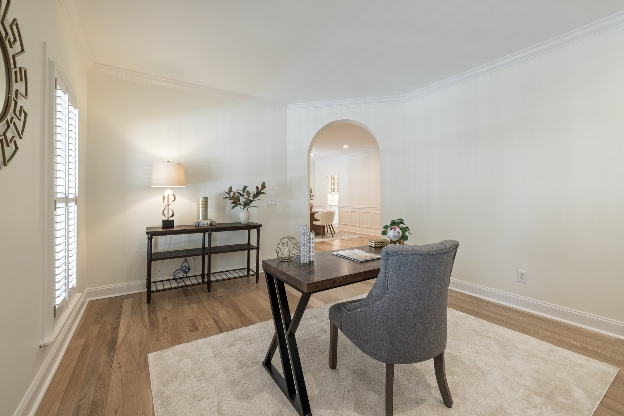 541 Marigold Drive Franklin, TN 37064 - Photo 33 of 69 a workspace with furniture and wooden floor