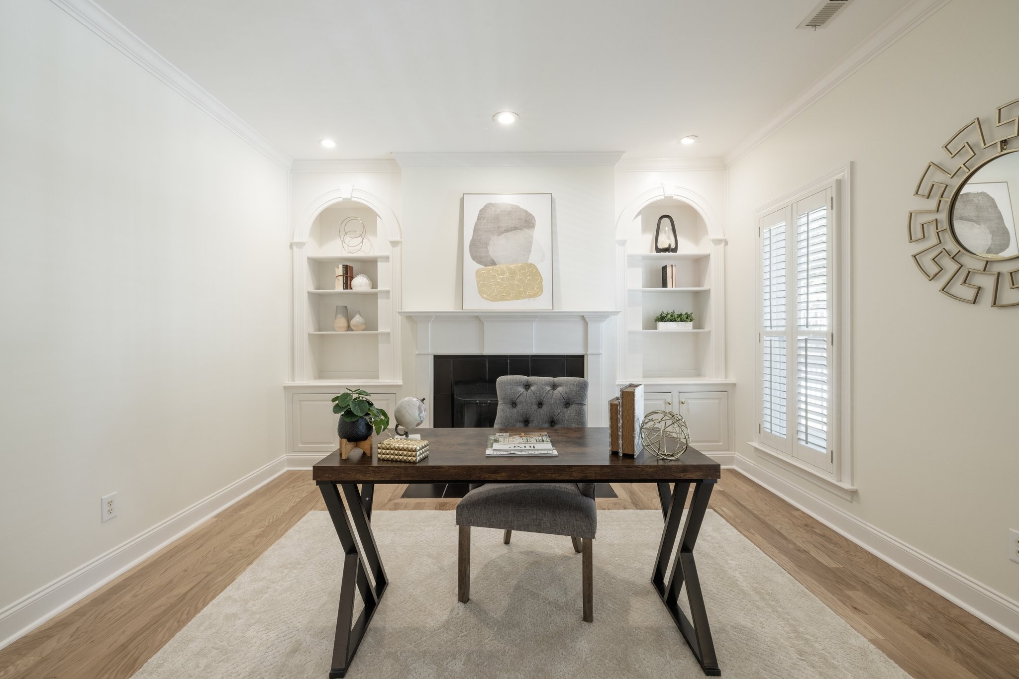 541 Marigold Drive Franklin, TN 37064 - Photo 35 of 69 a living room with furniture and a fireplace