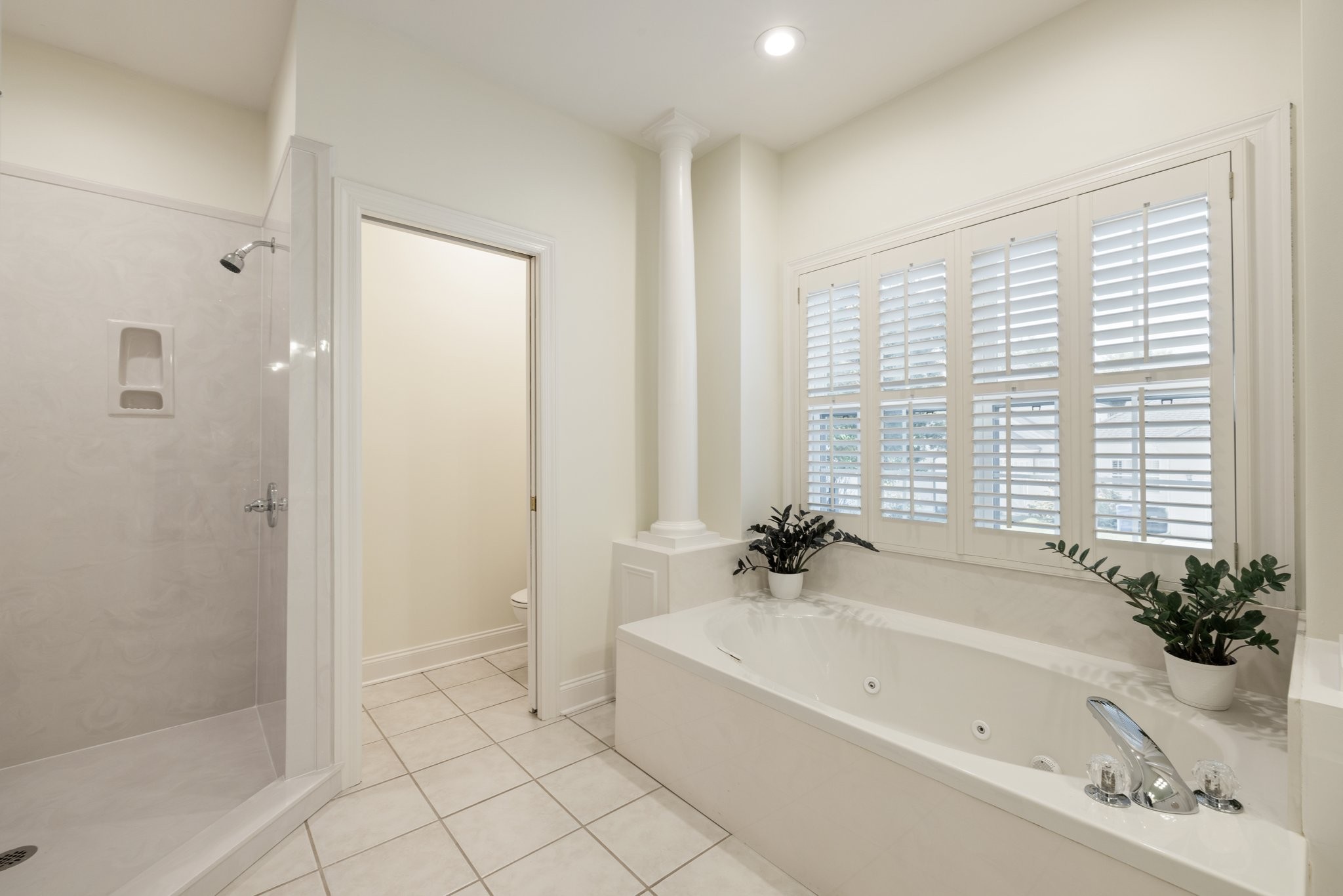 541 Marigold Drive Franklin, TN 37064 - Photo 50 of 69 a bathroom with a bathtub and a shower