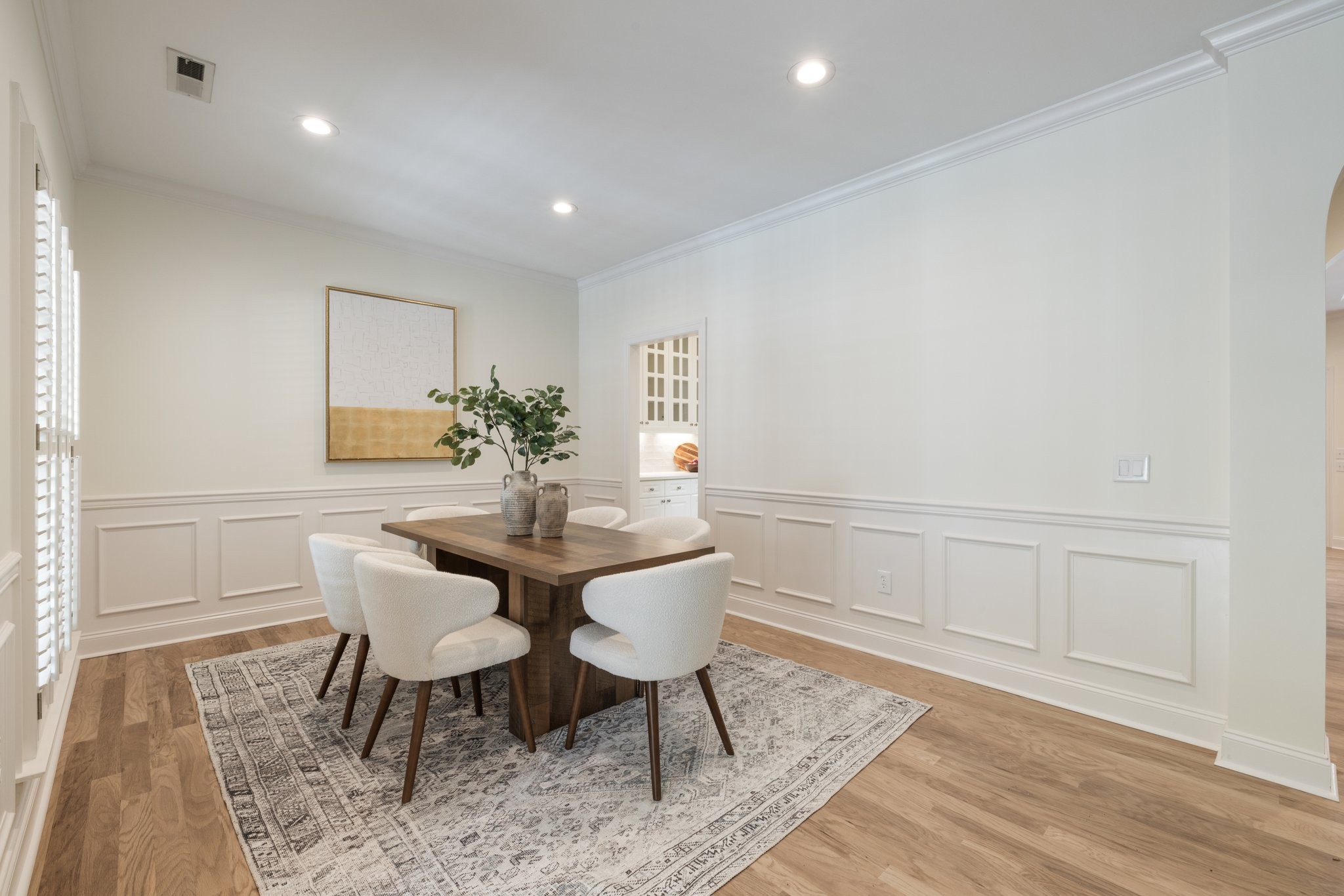 541 Marigold Drive Franklin, TN 37064 - Photo 7 of 69 a view of a dining room with furniture and wooden floor