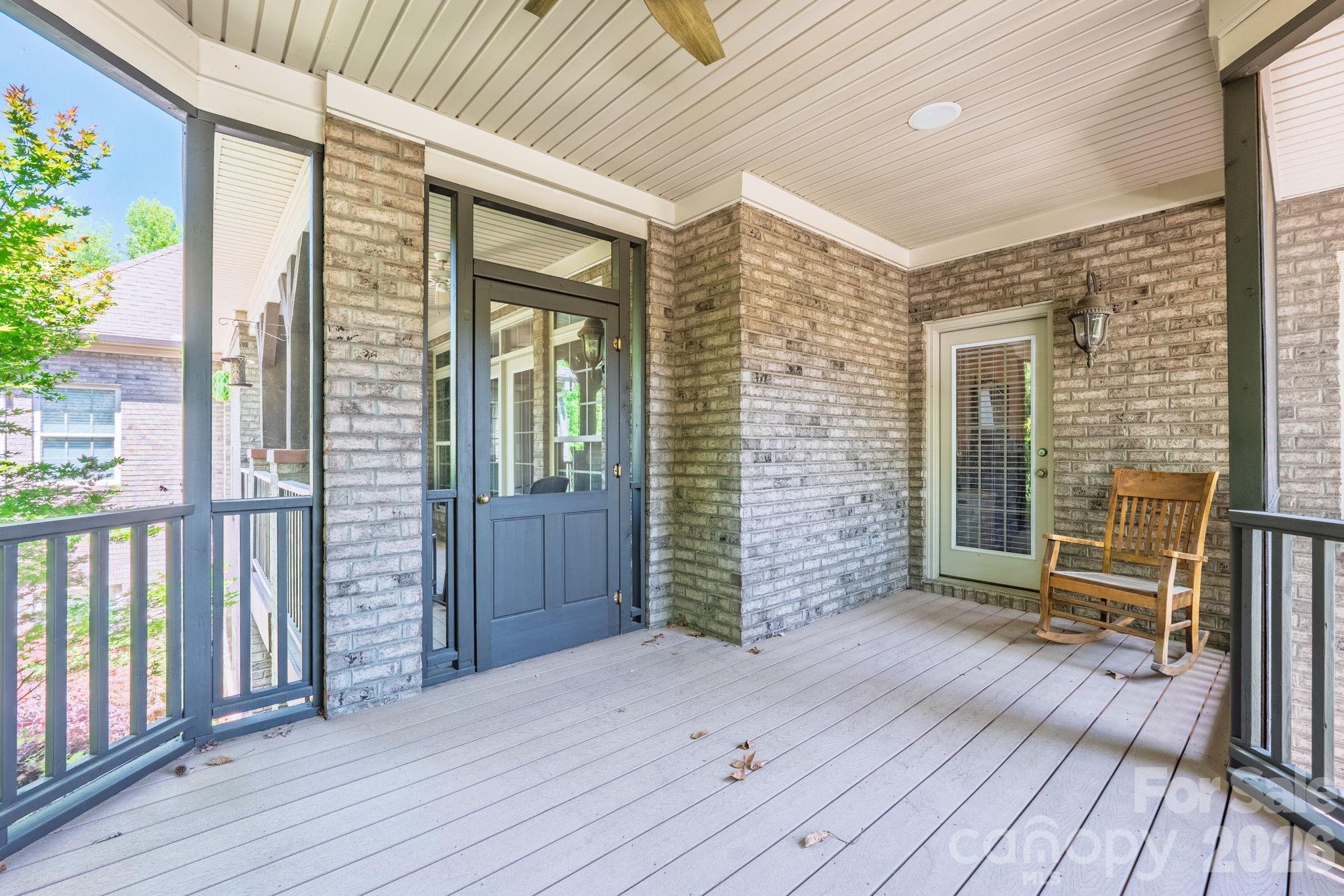 3138 Rappahannock Court, Unit 16 Matthews, NC 28104 - Photo 11 of 38 a view of outdoor space with deck