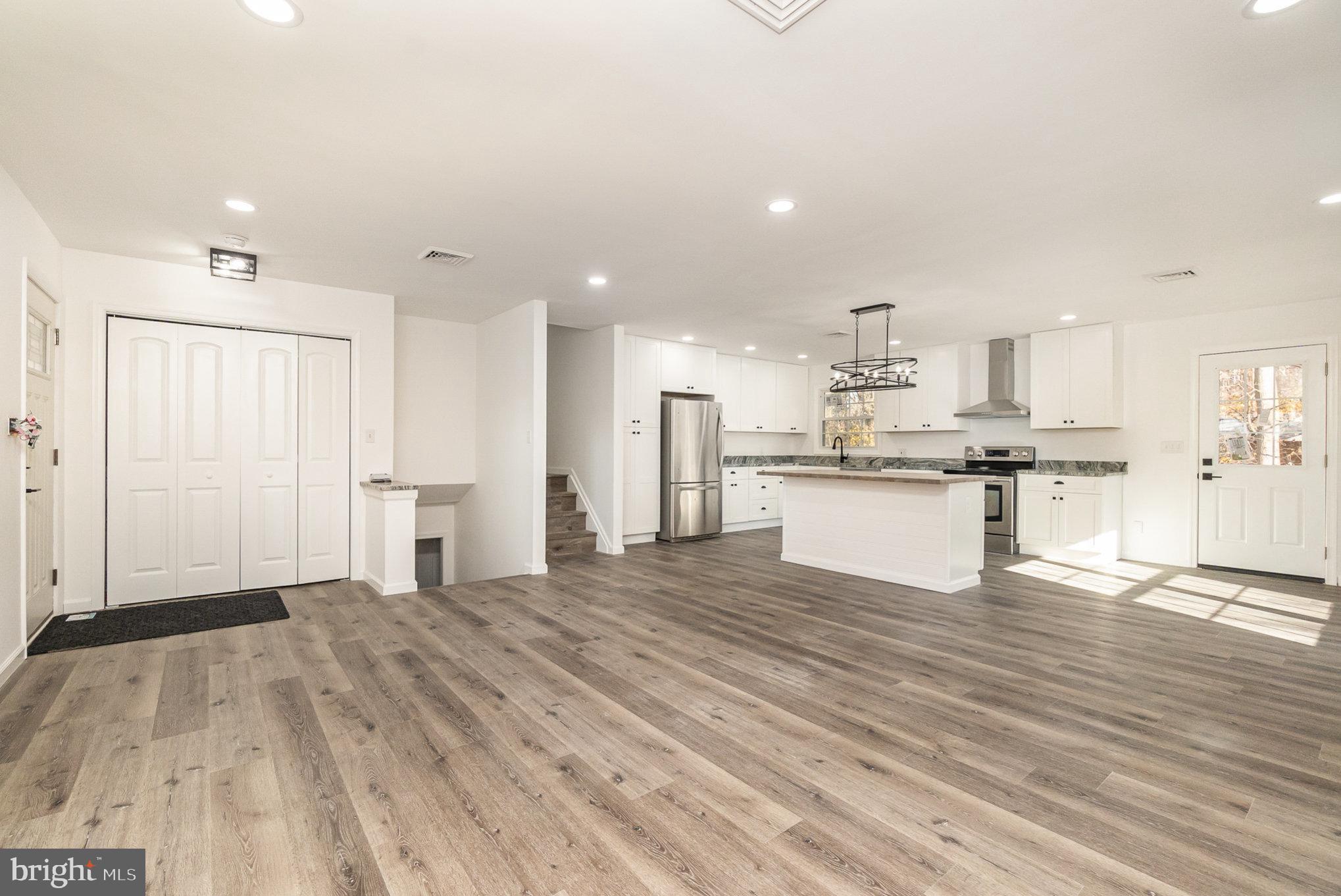 5505 Williams Road Hydes, MD 21082 - Photo 8 of 42 a view of kitchen with wooden floor