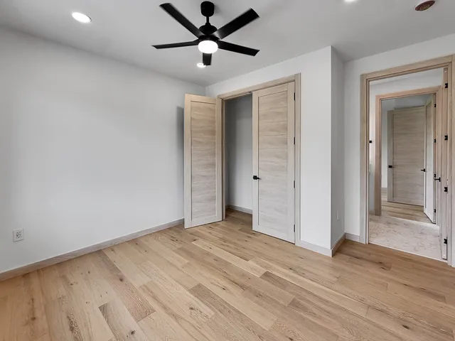 wooden floor in an empty room
