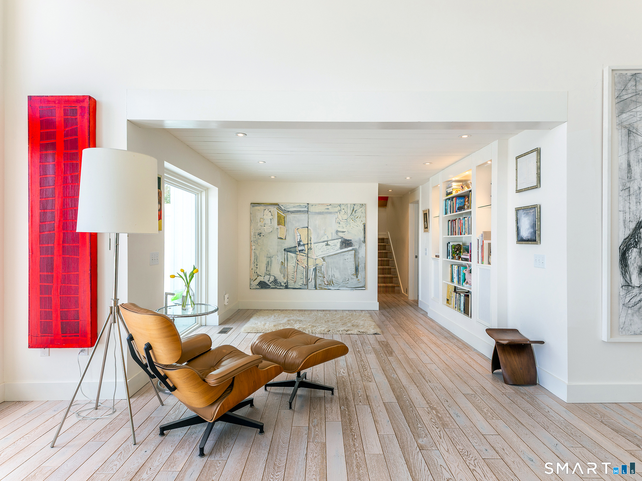 63 West Mountain Road Washington, CT 06793 - Photo 22 of 31 a living room with furniture and a wooden floor