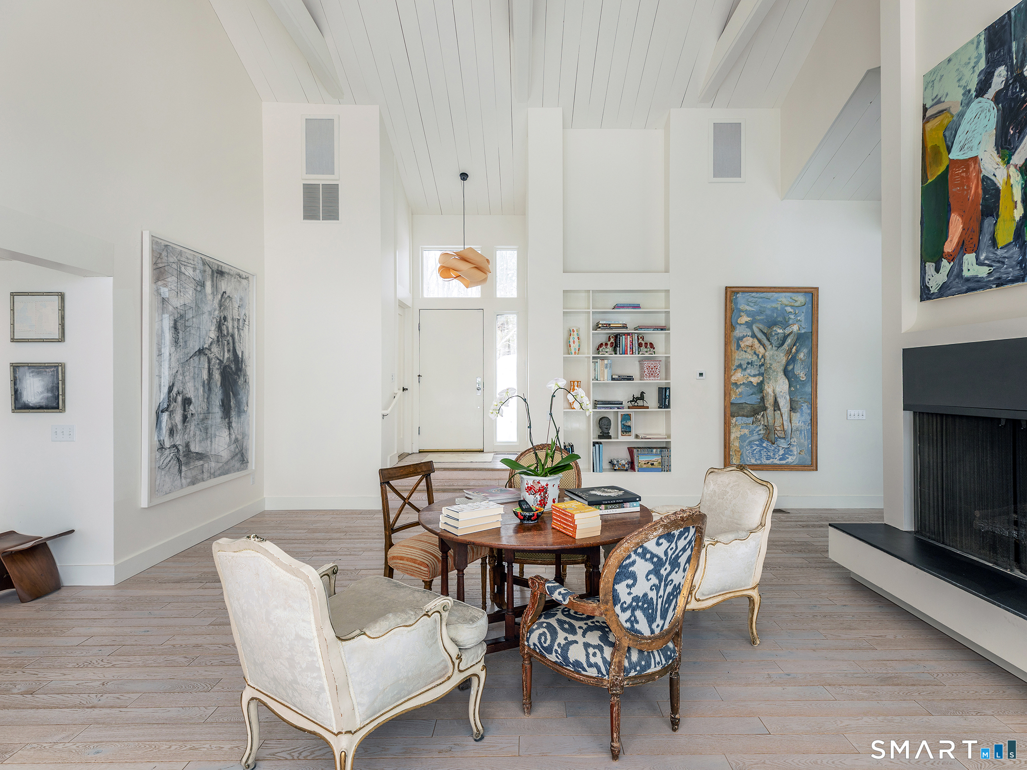 63 West Mountain Road Washington, CT 06793 - Photo 7 of 31 a dining room with furniture and wooden floor