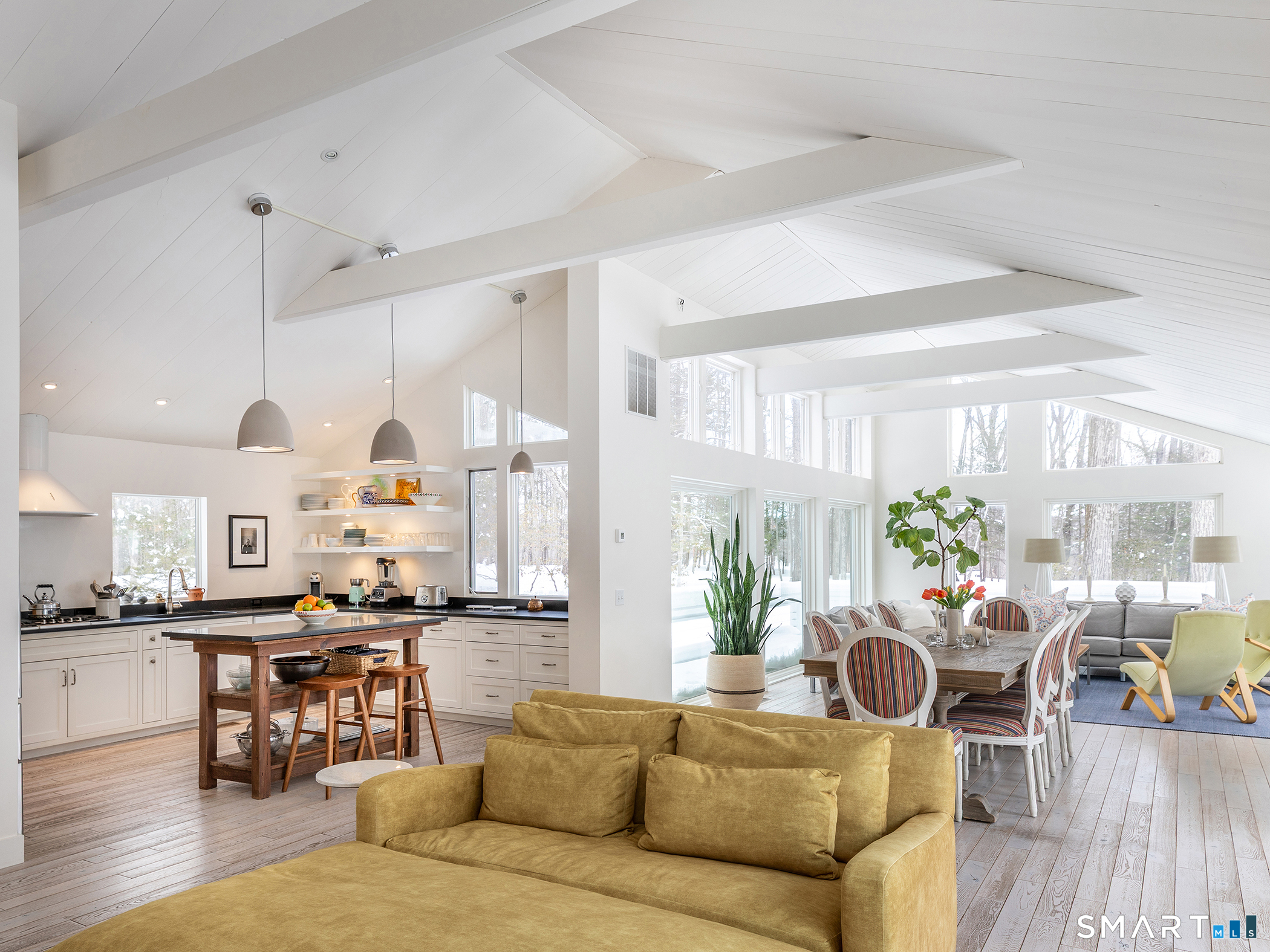 63 West Mountain Road Washington, CT 06793 - Photo 8 of 31 a living room with furniture and wooden floor